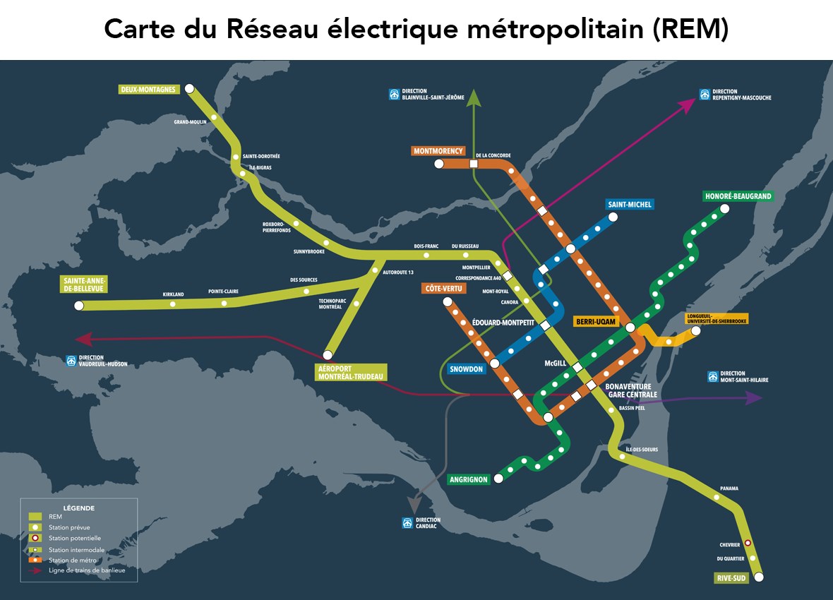 Le coût du REM augmente a nouveau; à qui ira la facture?