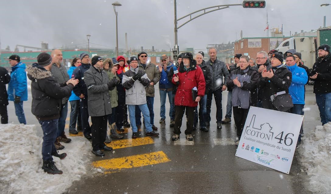 Salaberry-de-Valleyfield: COTON-46 solidaire à CEZinc