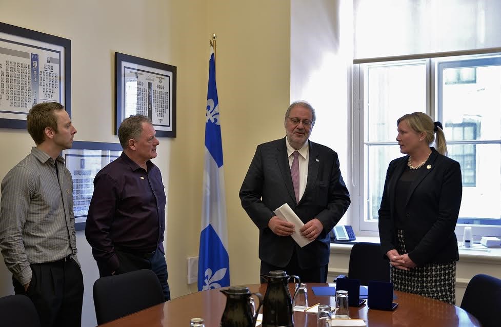 Un Campivallensien reçoit une médaille de l'Assemblée Nationale