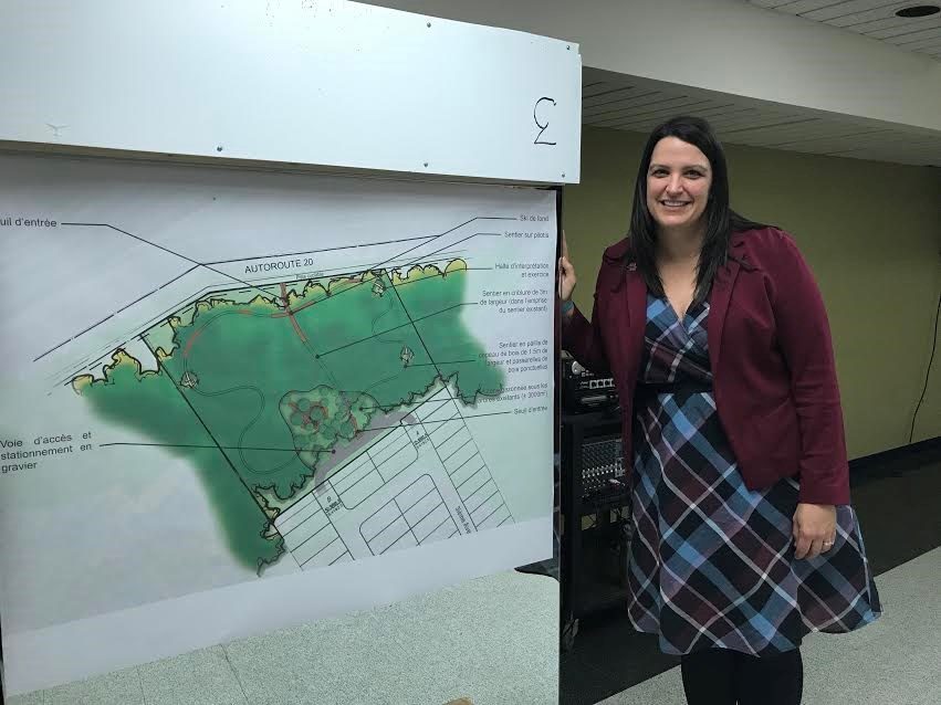 La Municipalité de Saint-Zotique présente son plan d'aménagement du futur parc nature des Générations.