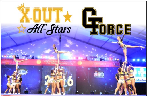 Gymini: G-Force cheerleading et Cheerleading X-Out, fusionnent