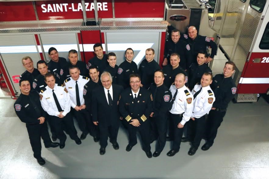 11,000$ pour la formation des pompiers de Saint-Lazare