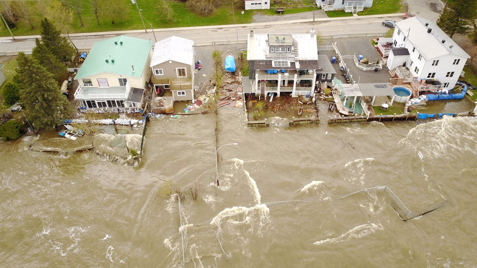 DOSSIER INONDATIONS : Pointe-Fortune sous haute surveillance