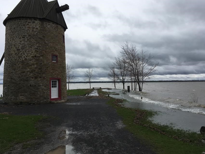 DOSSIER INONDATIONS : Plus de peur que de mal à la Pointe-du-Moulin