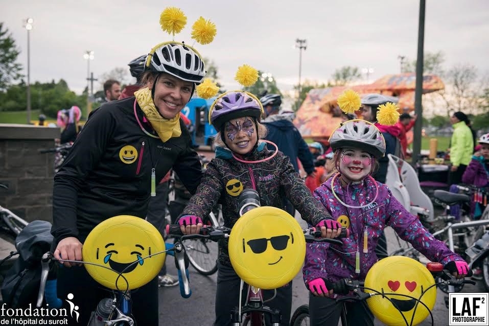 Pour une 3e année consécutive, la Virée Vélo illumine Salaberry-de-Valleyfield !