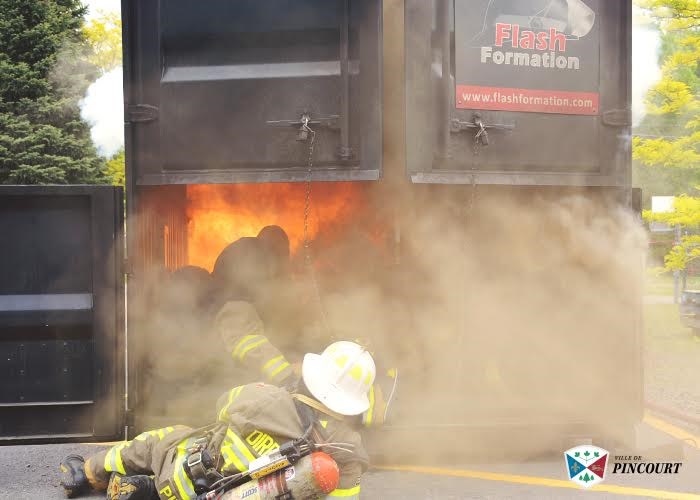 Une formation hors du commun pour les pompiers de Pincourt