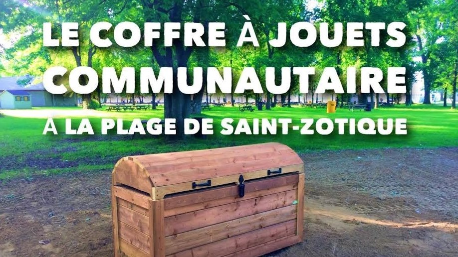Un coffre aux trésors fait son apparition à la Plage de Saint-Zotique