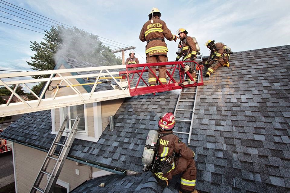 Un exercice d'incendie hors de l'ordinaire pour des pompiers de la région