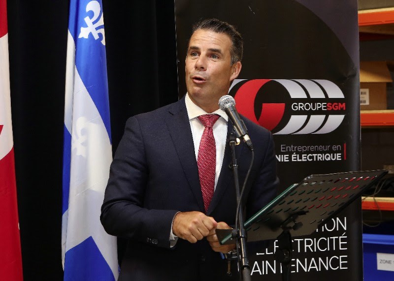 Monsieur Stéphane Billette, député de Huntingdon et Whip en chef du gouvernement du Québec