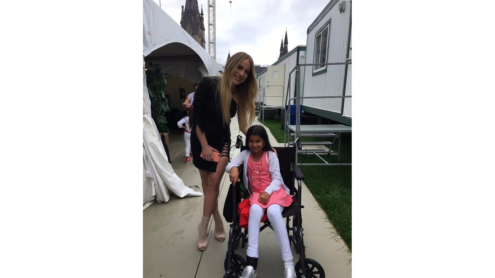 Âgée de seulement 9 ans, Sahana Khatri de Vaudreuil-Dorion a participé aux festivités du 150e du Canada à Ottawa samedi dernier.