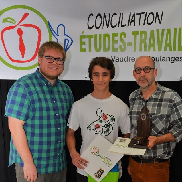 Éric Blais a été nommé grand gagnant du concours: Le plus fort c'est mon boss!