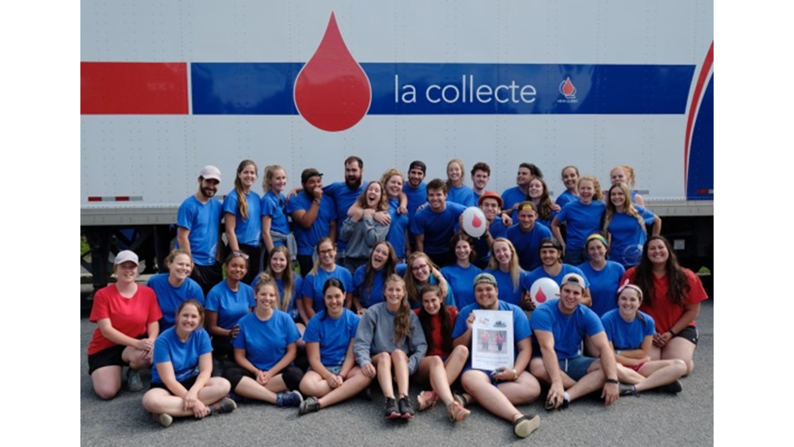 La collecte de sang du camp de jour: merci au 154 donneurs