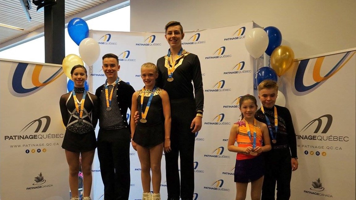 Vaudreuil-Soulanges et Valleyfield font bonne figure aux Championnats québécois de patinage artistique