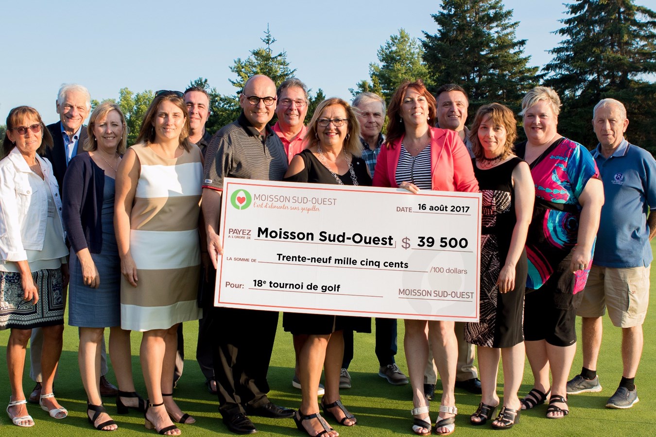 Le 18e tournoi de golf de Moisson Sud-Ouest rapporte gros