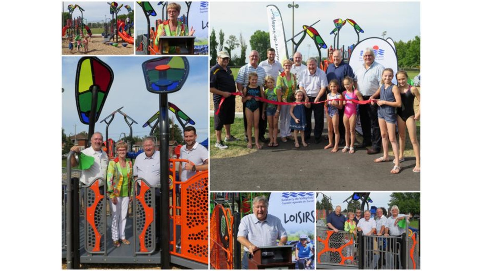 Salaberry-de-Valleyfield inaugure le parc Saint-Joseph-Artisan