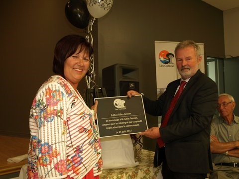 La Municipalité de Les Coteaux inaugure l'édifice Gilles-Grenier
