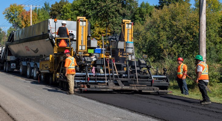 TRAVAUX : fermeture de la route Harwood ce weekend