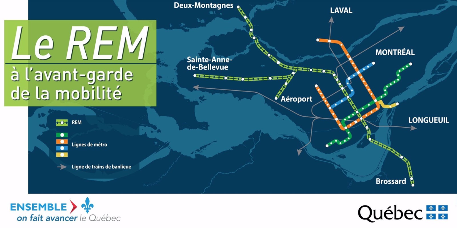 REM : une bonne nouvelle pour la région de Vaudreuil-Soulanges