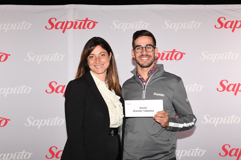 Saputo récompense Xavier Grenier-Talavéra de Vaudreuil-Dorion