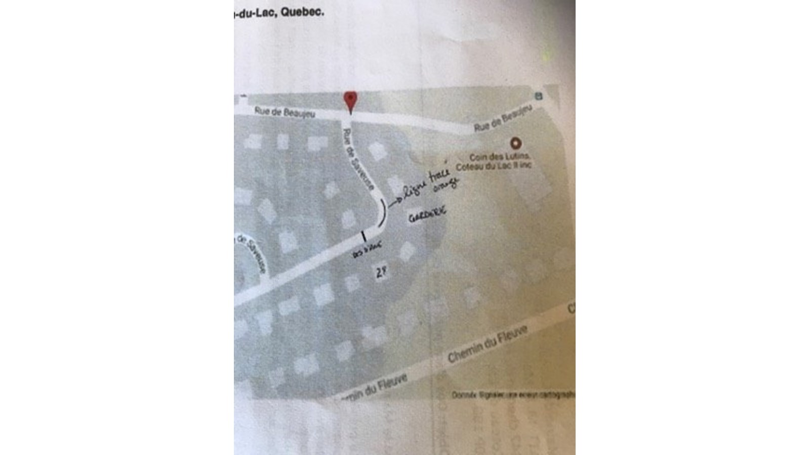 Litige entourant l'installation d'un dos d'âne à Coteau-du-Lac