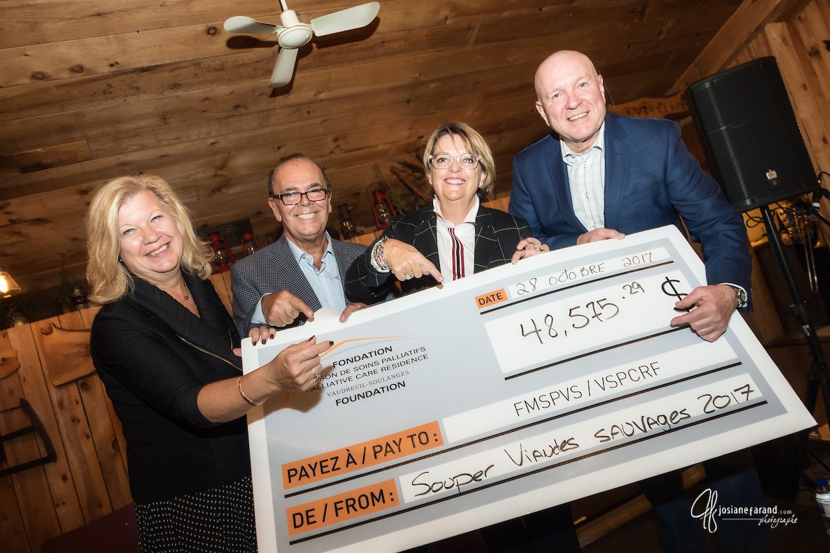Près de 50 000$ pour la Fondation de la Maison de soins palliatifs de Vaudreuil-Soulanges