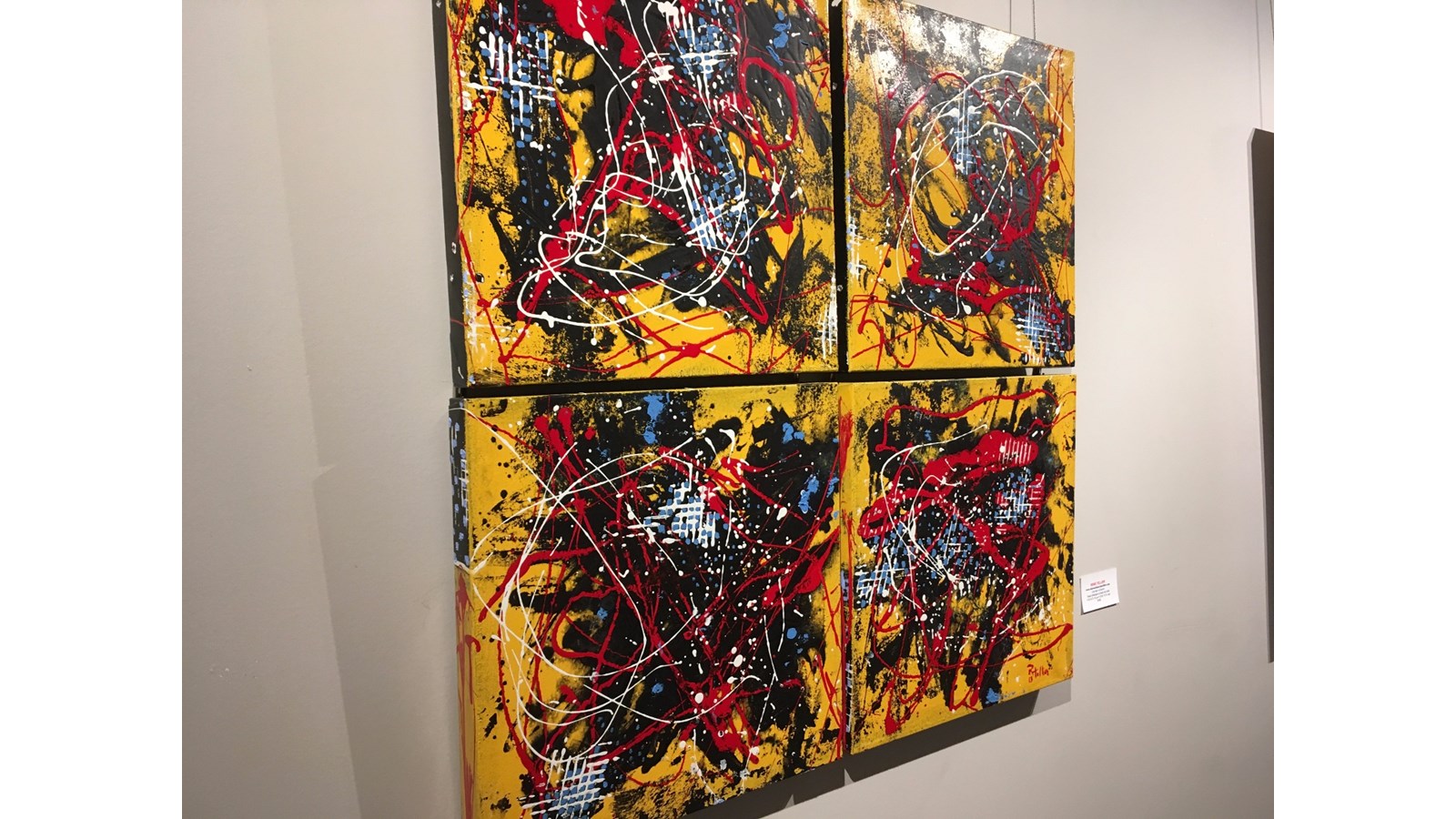 Une exposition colorée pour l’artiste de Coteau-du-Lac, René Tellier