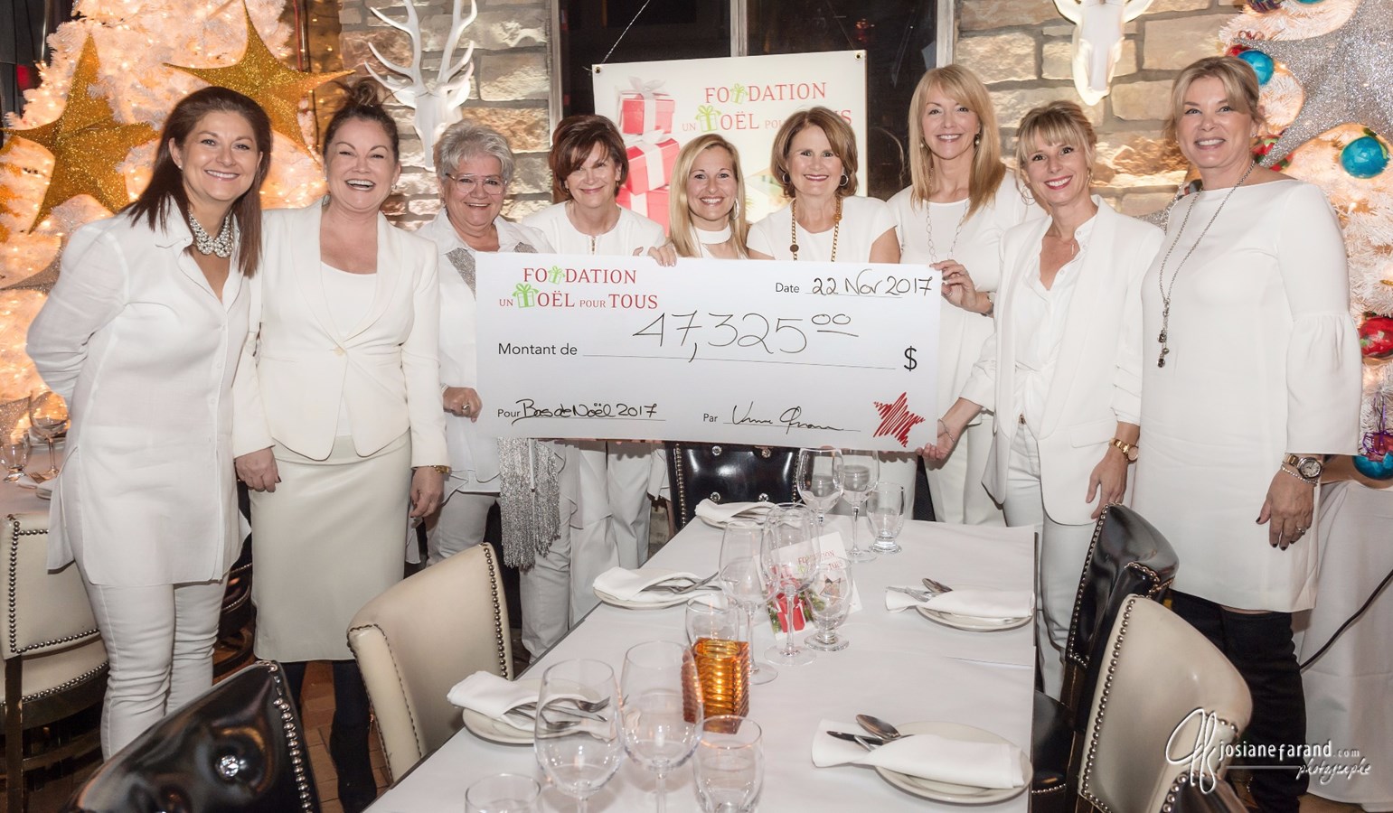 La Fondation Un Noël pour tous amasse 47 325 $ pour les familles d'ici