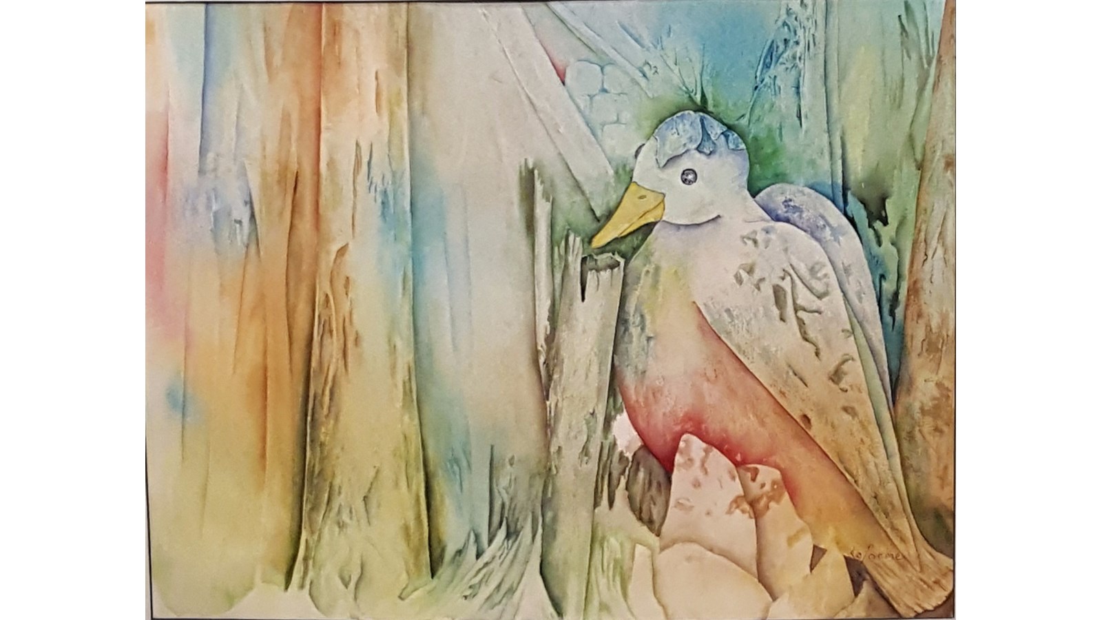 L’aquarelliste Louise Laforme partage son talent artistique 