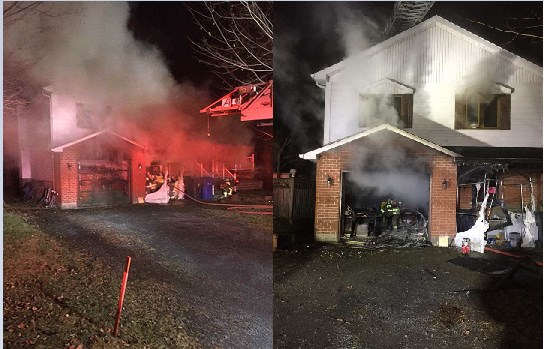 Une résidence de la 42e avenue à Pincourt est la proie des flammes