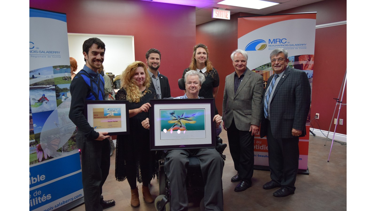 Le Campivallensien Denis Poirier reçoit le Prix Reynald Piché 