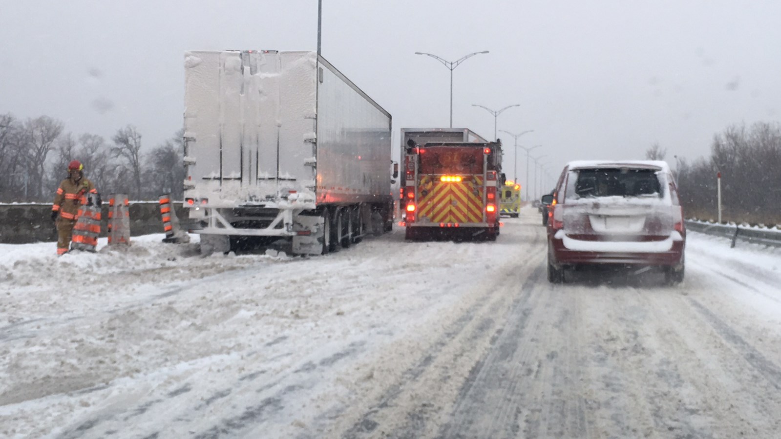 Retour en vidéo et en images de cette première tempête