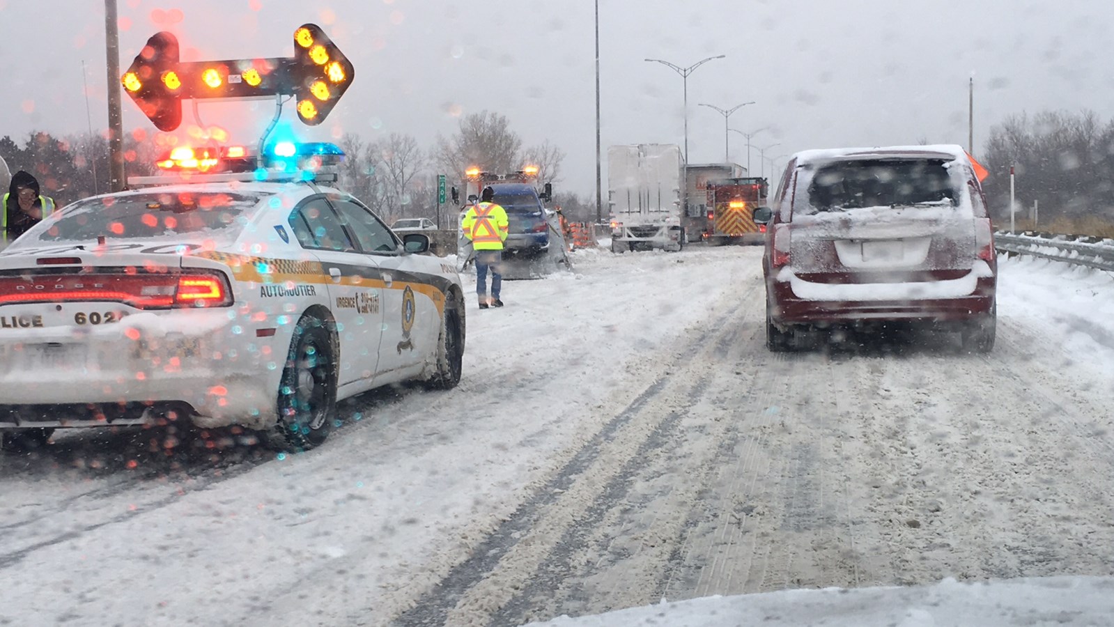 Retour en vidéo et en images de cette première tempête