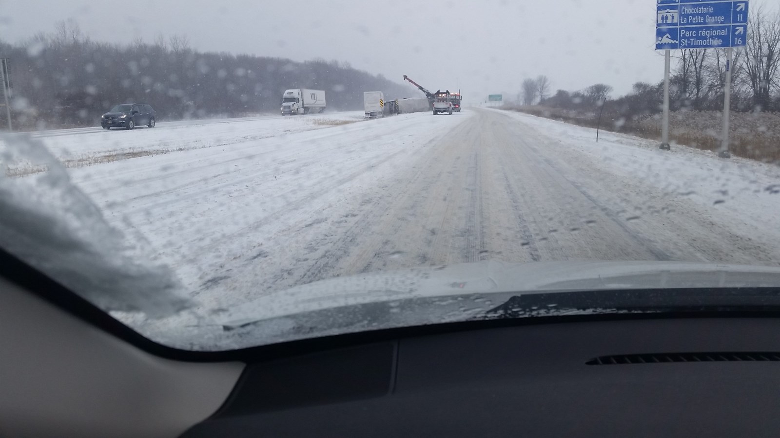 Retour en vidéo et en images de cette première tempête