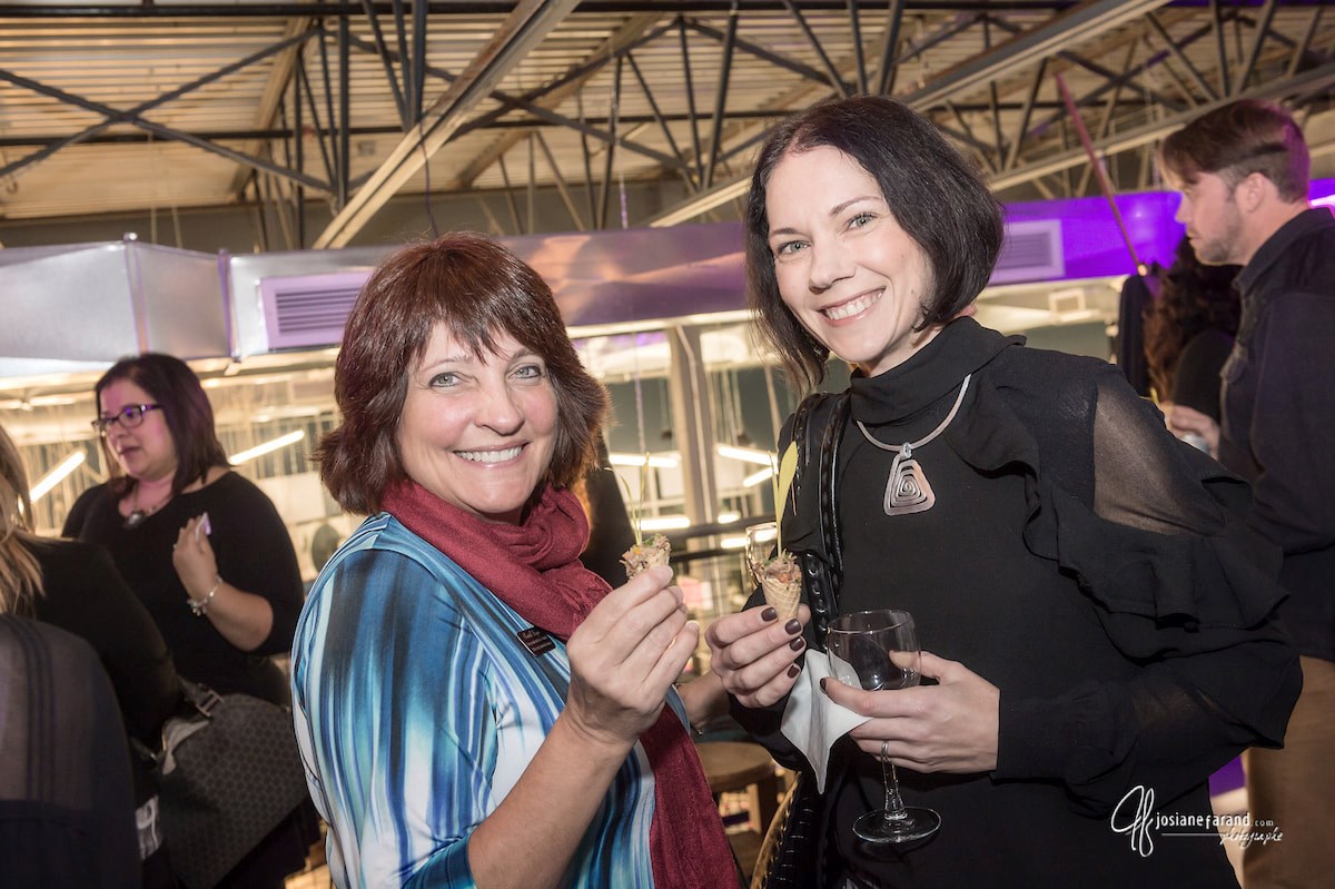 Chantal Séguin et Tina Struthers, administratrices du CACVS