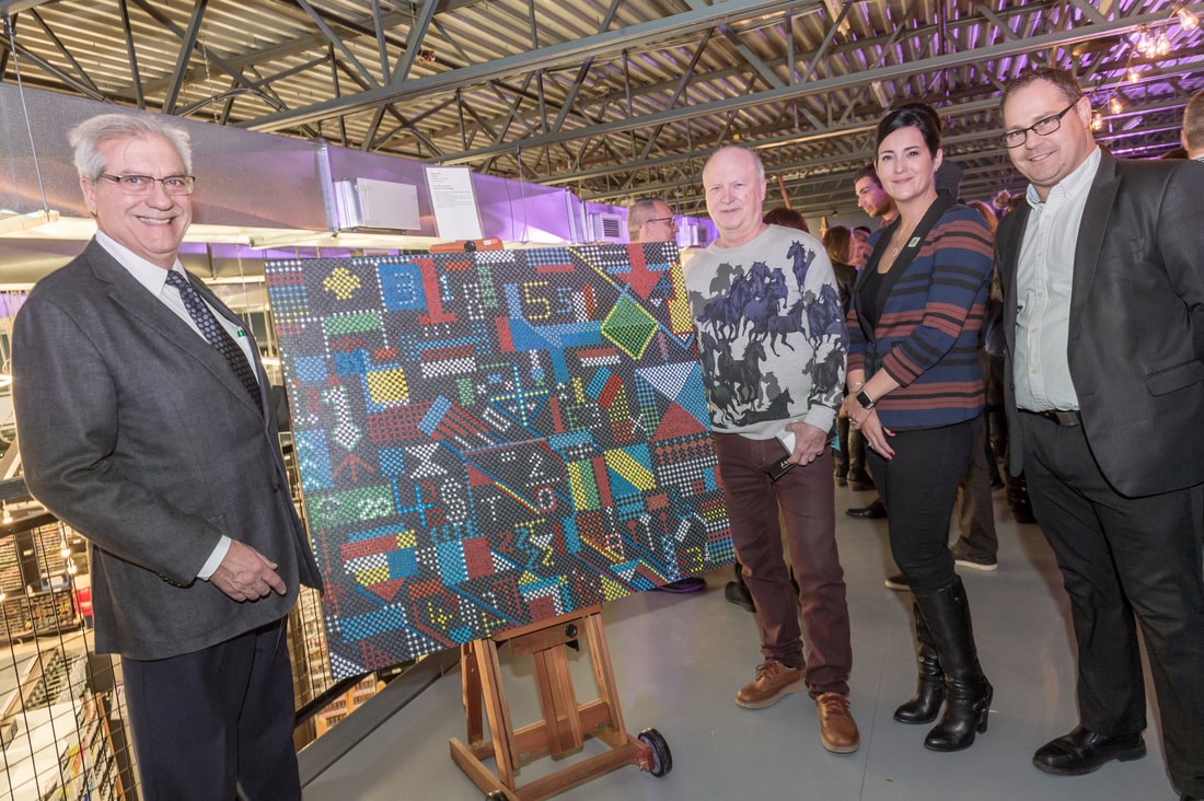 René Tellier, artiste-peintre jumelé à Martin Couture, CGA Auditeur