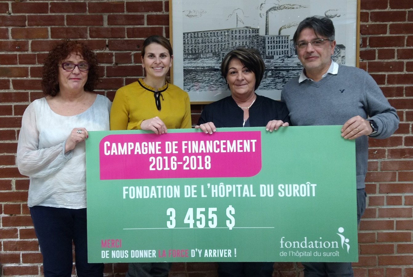 Le marché de Noël de la résidence Les Cotonniers permet d'amasser 3 455$ pour la FHS
