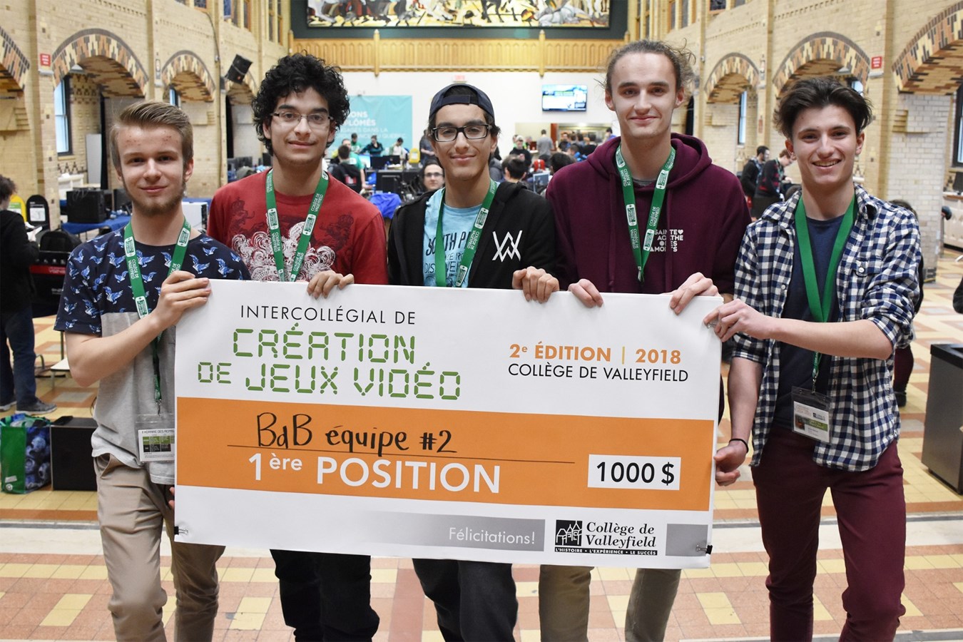 Intercollégial de jeux vidéo : mission accomplie pour le Collège de Valleyfield