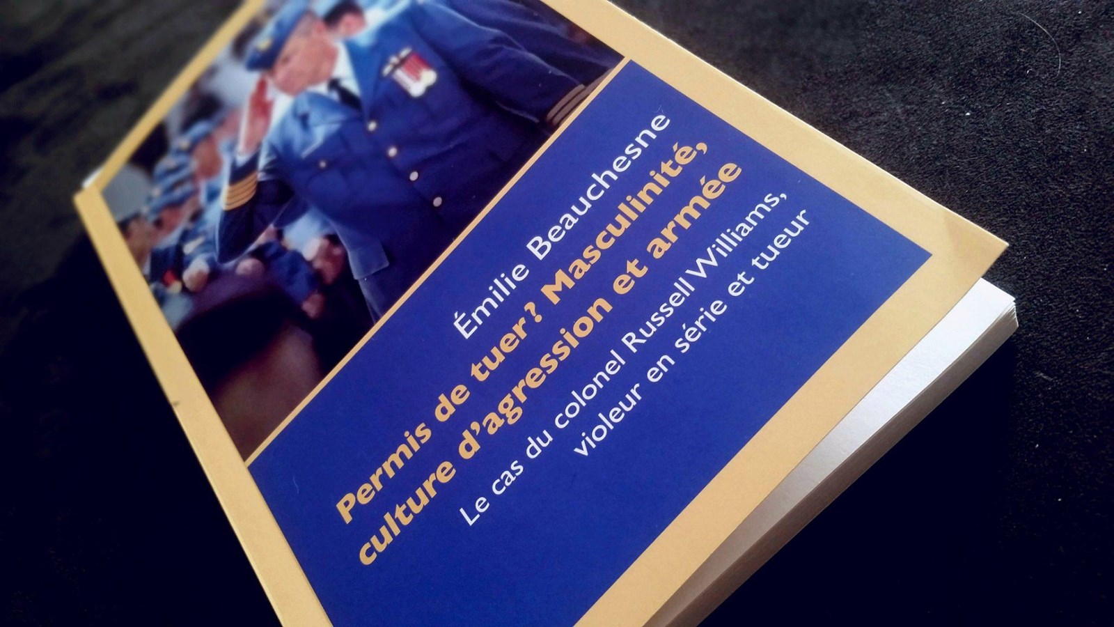Émilie Beauchesne publie son mémoire : Permis de tuer ? Masculinité, culture du viol et forces armées