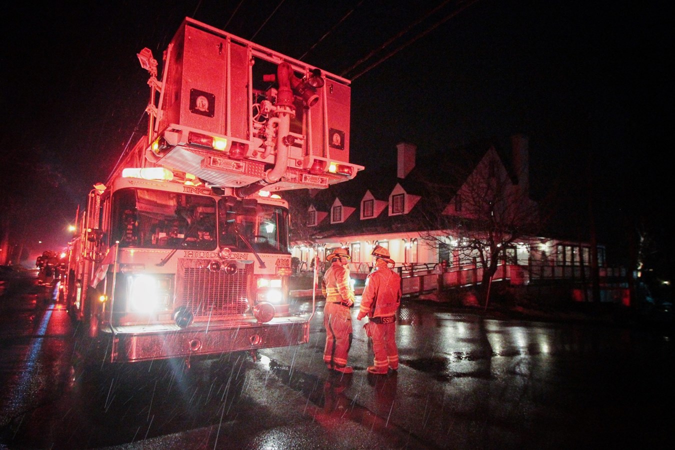 Un incendie se déclare dans un conduit d'aération du Willow Inn 