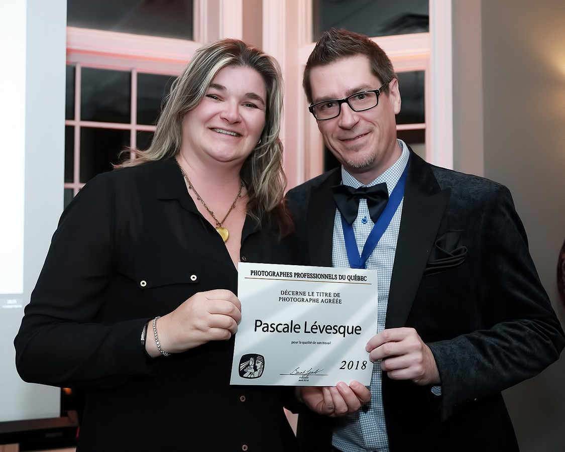 Pascale Lévesque lors de la compétition provinciale de photographie qui se tenait le 14 avril dernier.