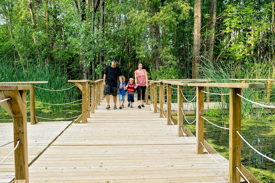 Profitez du beau temps pour visiter l'Ecomuseum en famille