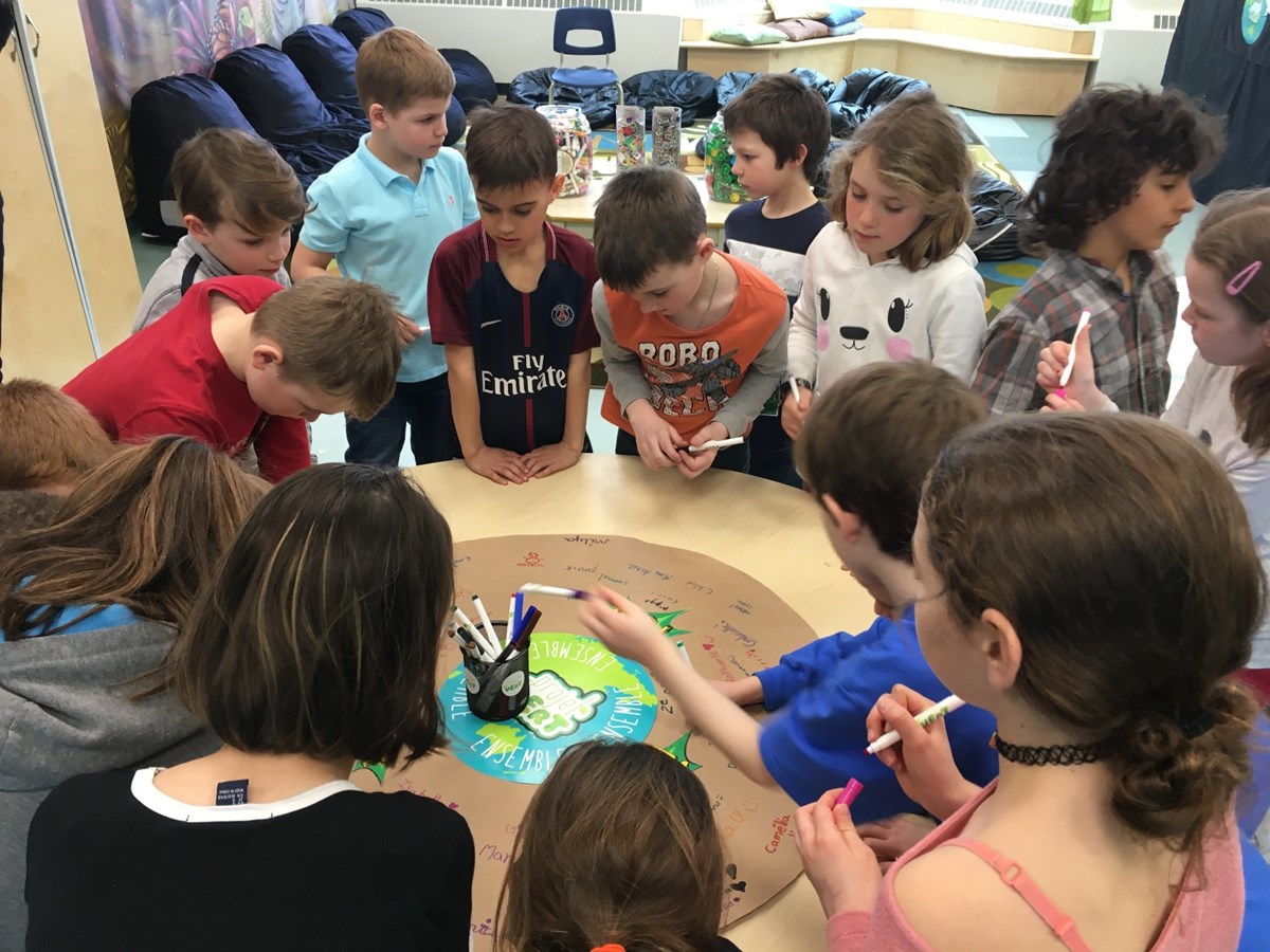 Le Projet vert débarque à l'école primaire l'Orée-du-Bois