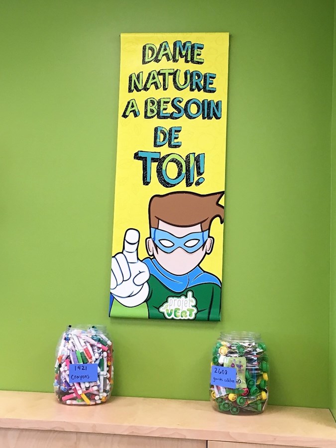 Le Projet vert débarque à l'école primaire l'Orée-du-Bois