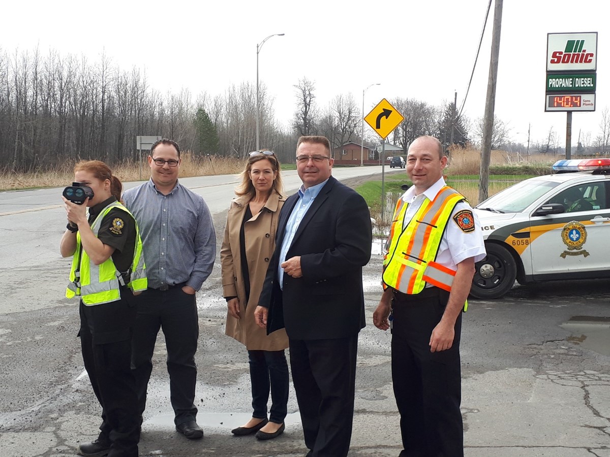 La Sûreté du Québec mène l'opération Intersection