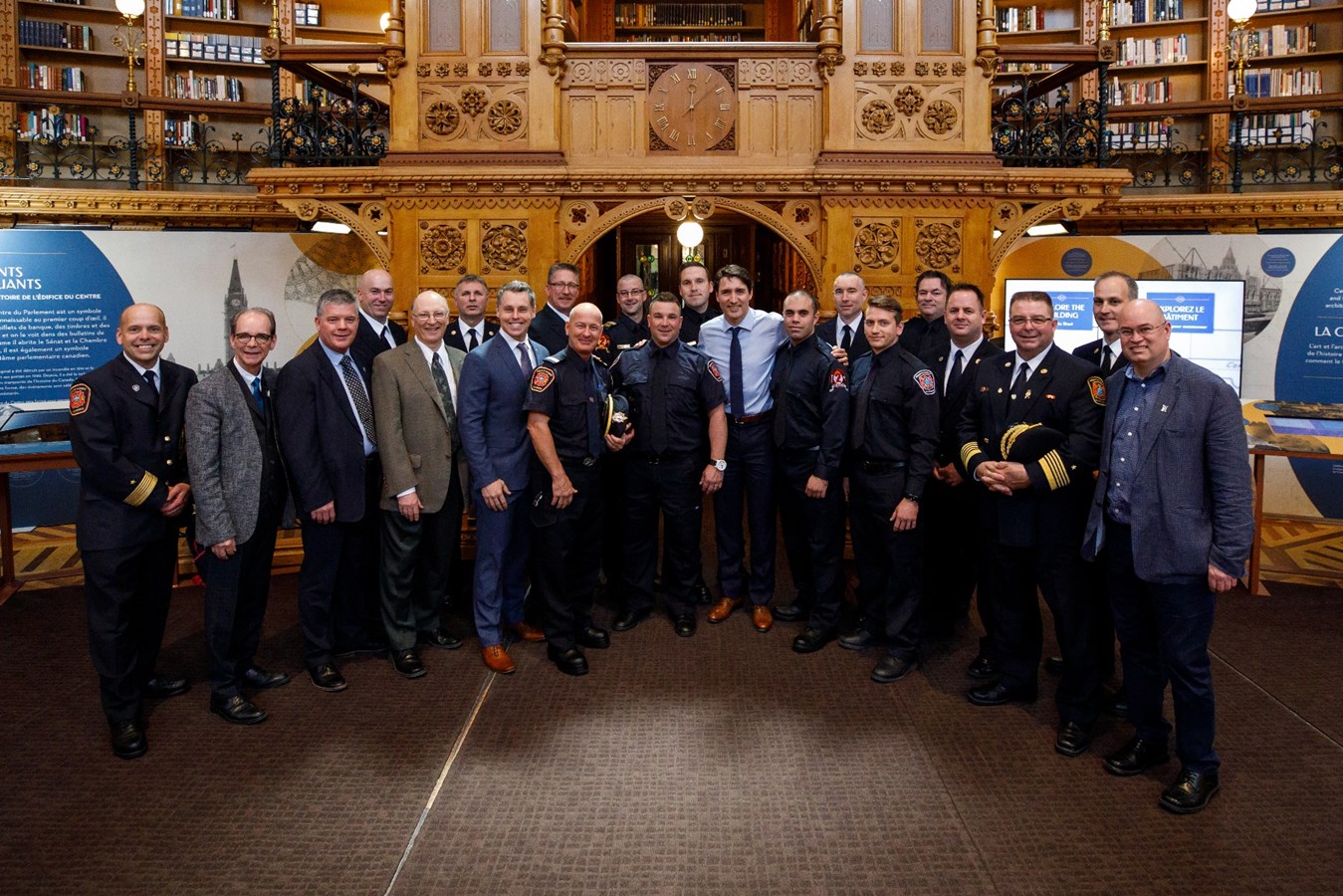 Peter Schiefke rend hommage aux pompiers et premiers répondants de Vaudreuil-Soulanges