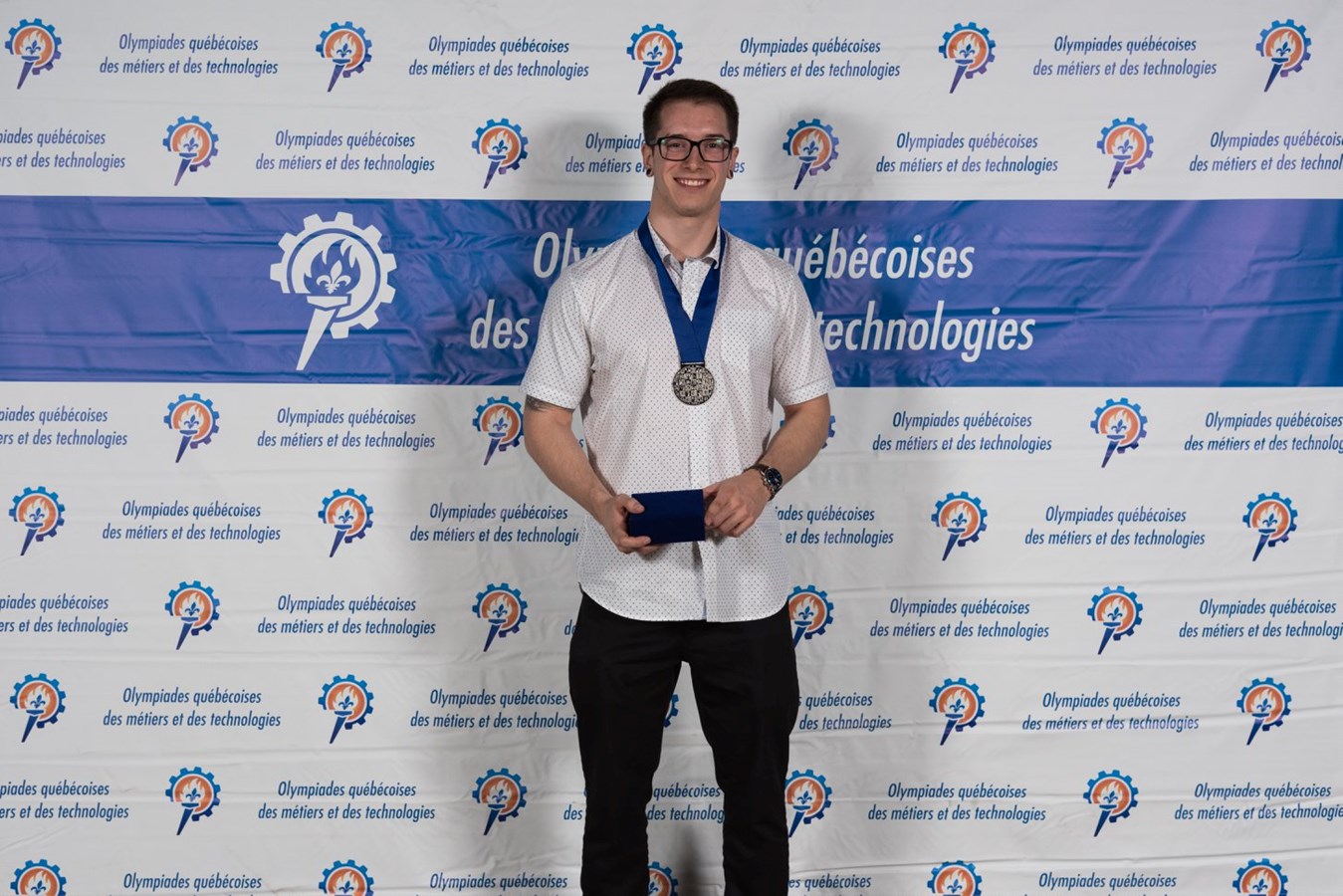 Nicolas Perreault et Étienne Bouffard récompensés à la 15e édition des Olympiades québécoises des métiers et des technologies
