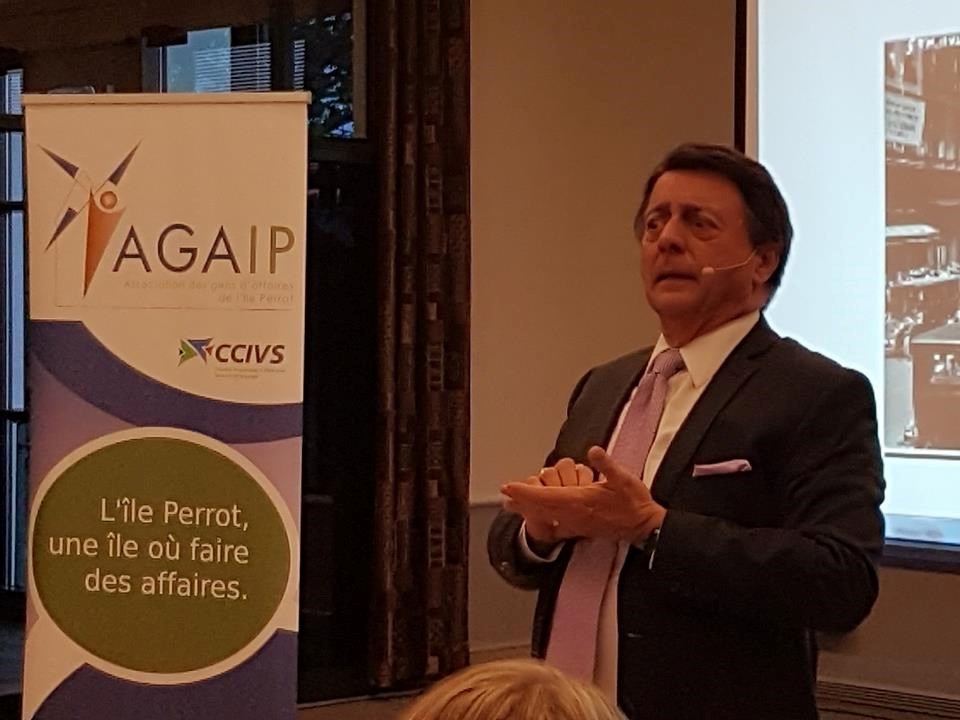Conférence : Jean-Luc Mongrain inspire plus de 80 invités 