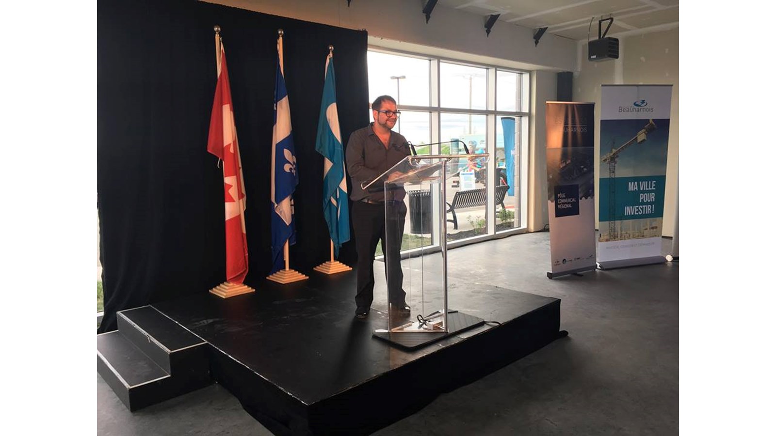 Édifice La Centrale : phase 1 d’un pôle commercial de 55 M $ à Beauharnois