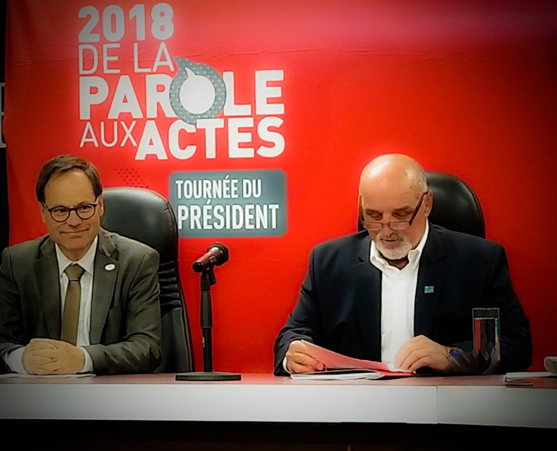 La Ville de Vaudreuil-Dorion accueille le président de l'UMQ