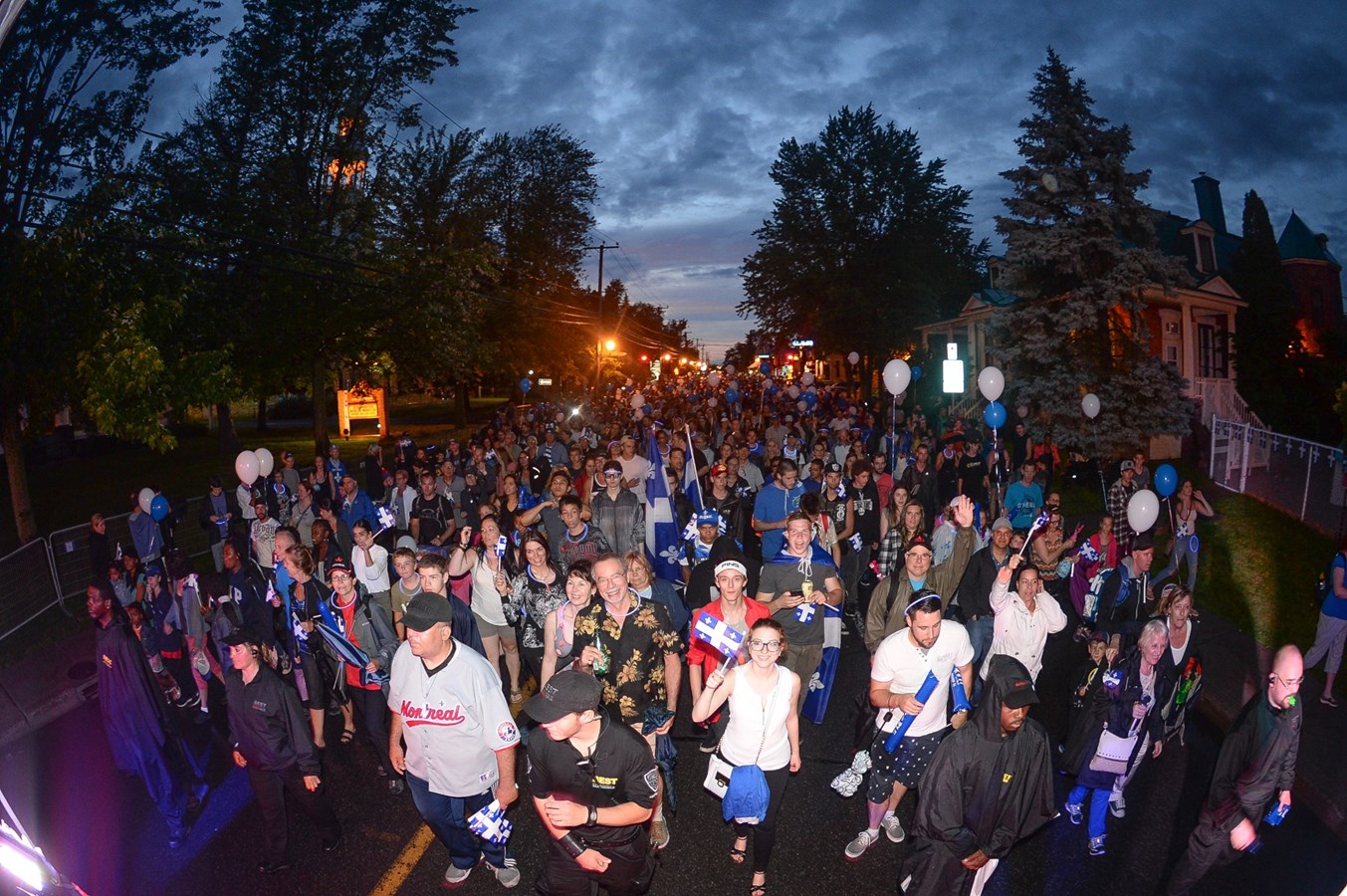Festivités de la fête nationale à Vaudreuil-Dorion